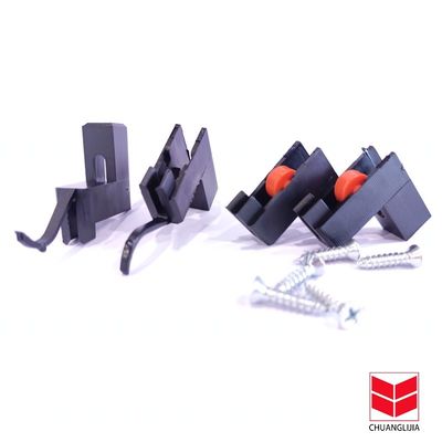 पवन प्रतिरोधी आधुनिक डिजाइन पल्ली पहिया दरवाजे और खिड़की के लिए स्थापित करने में आसान