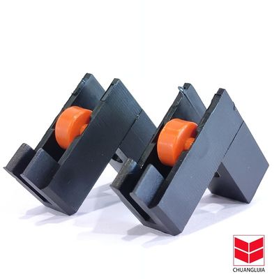 पवन प्रतिरोधी आधुनिक डिजाइन पल्ली पहिया दरवाजे और खिड़की के लिए स्थापित करने में आसान