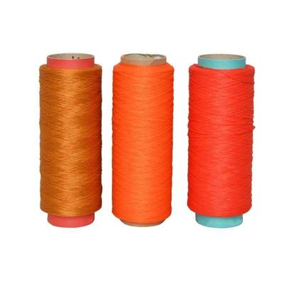 6-7GD RING SPUN CLJ 2000D पॉलिएस्टर फिलामेंट यार्न पॉलीप्रोपाइलीन यार्न लौ retardant यार्न के लिए रस्सी