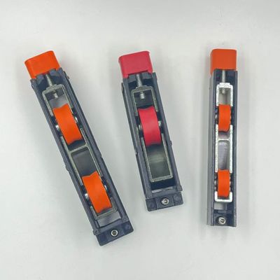 अपार्टमेंट नवीनीकरण परियोजनाओं के लिए डबल नायलॉन असर स्लाइडिंग दरवाजा और खिड़की रोलर