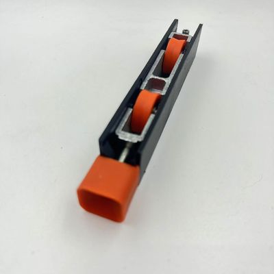 अपार्टमेंट नवीनीकरण परियोजनाओं के लिए डबल नायलॉन असर स्लाइडिंग दरवाजा और खिड़की रोलर