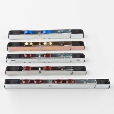 Glass Window Roller UPVC Hardware U Groove Double Steel Pulley Wheel ग्लास विंडो रोलर यूपीवीसी हार्डवेयर यू ग्रूव डबल स्टील पल्ली व्हील