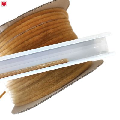 ISO9001 2008 प्रमाणित ढेर मौसम पट्टी सिलिकॉनाइज्ड दरवाजा मौसम पट्टी सील दरवाजे के लिए लंबे समय तक चलने वाला
